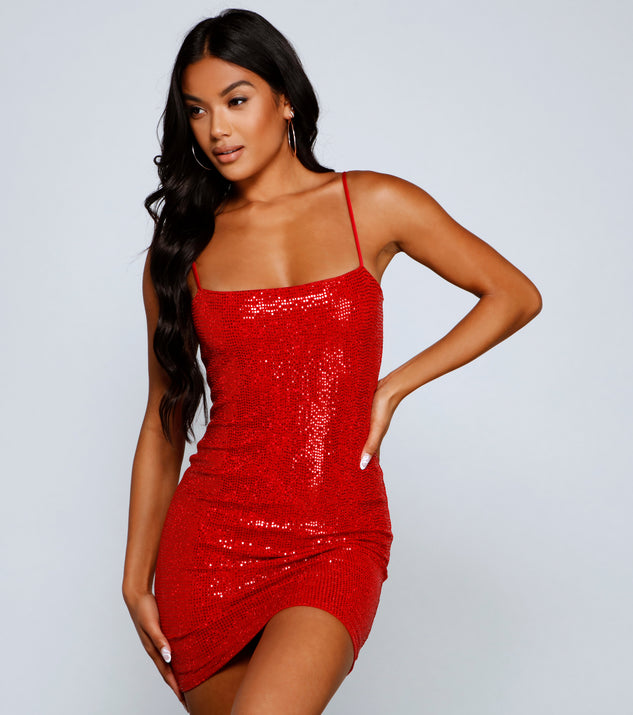 Daring Diva Sequin Mini Dress | Windsor